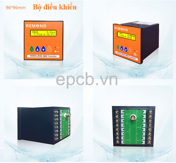 Bộ điều khiển giám sát nồng độ PH nước ( RS485, 4 - 20mA)