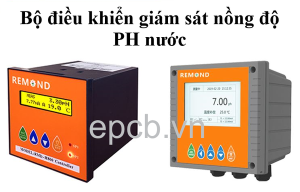 Bộ điều khiển giám sát nồng độ PH nước ( RS485, 4 - 20mA)