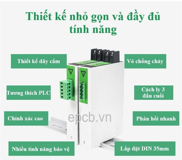 Bộ đo dòng điện xoay chiều AC ngõ ra 4-20mA | 0-10V BS4L