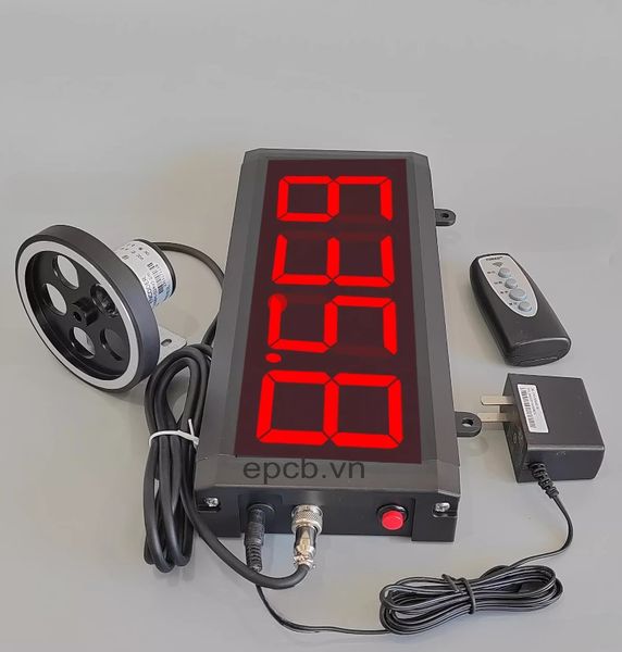 Bộ đo tốc độ sử dụng con lăn hiển thị đồng hồ LED EA-CD-L01