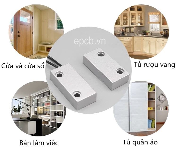 Cảm biến cửa từ MC-52 NO NC