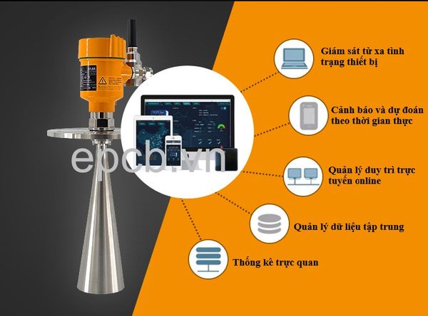 Cảm biến đo mức radar ES-RLT (Radar Level Transmitter)