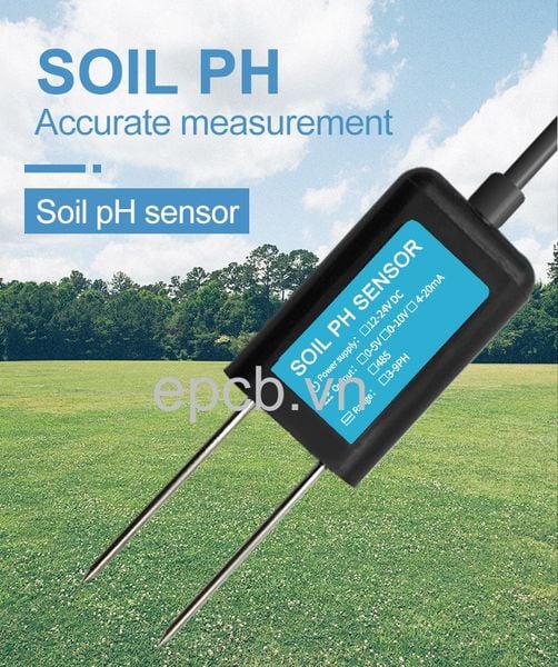 Cảm biến đo đọ PH đất ES-PH-SOIL-01 (RS485 Modbus RTU)