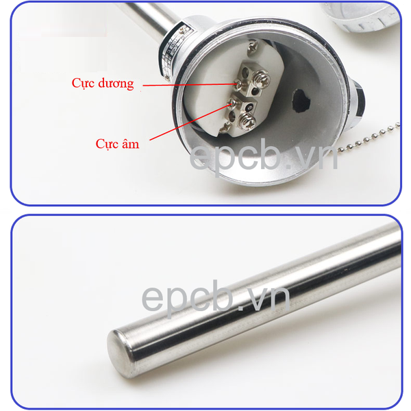 Cảm biến nhiệt độ cặp nhiệt điện loại K (Thermocouple type K)