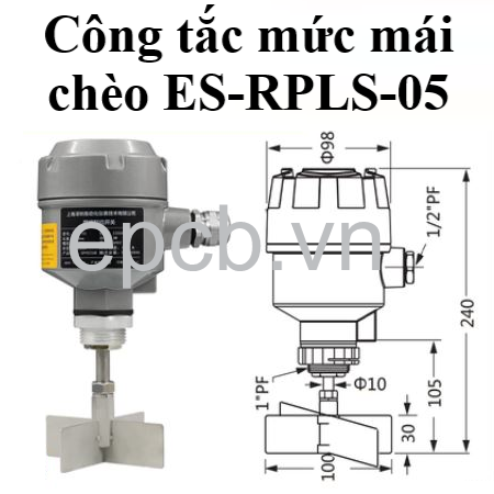 Công tắc mức mái chèo quay ES-RPLS (Rotary Paddle Level Switch)