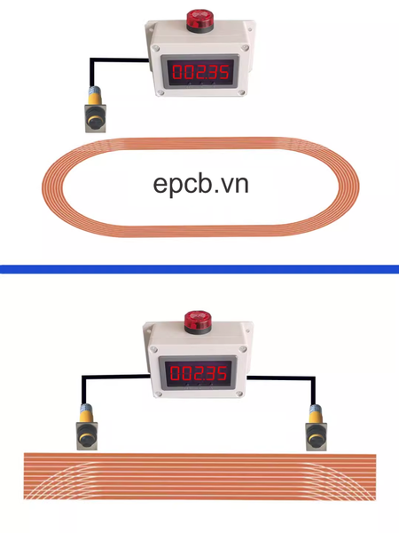 Bộ đo tốc độ sử dụng cảm biến hồng ngoại tích hợp cảnh báo ES-IR-LW-01