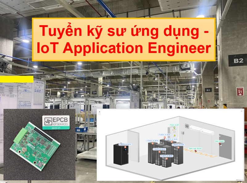 Tuyển kỹ sư ứng dụng - IoT Application Engineer