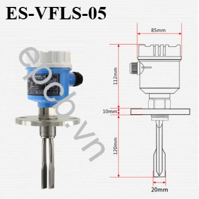 Công tắc cảm biến đo mức dạng rung ES-VFLS (Vibration Fork Level Switch)