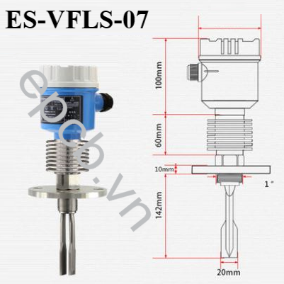 Công tắc cảm biến đo mức dạng rung ES-VFLS (Vibration Fork Level Switch)