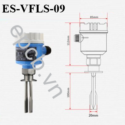 Công tắc cảm biến đo mức dạng rung ES-VFLS (Vibration Fork Level Switch)