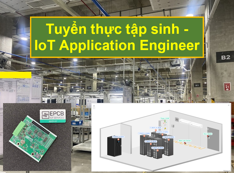 Tuyển thực tập sinh - IoT Application Engineer
