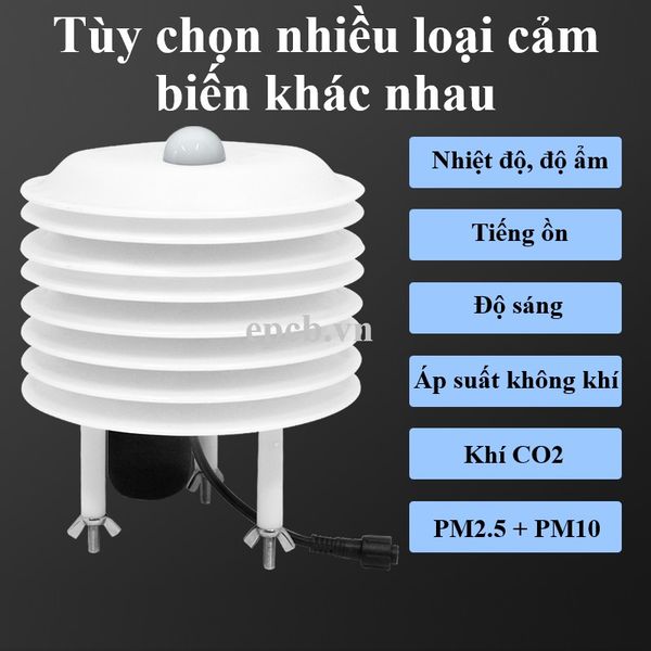 Hộp cảm biến giám sát môi trường ngoài trời