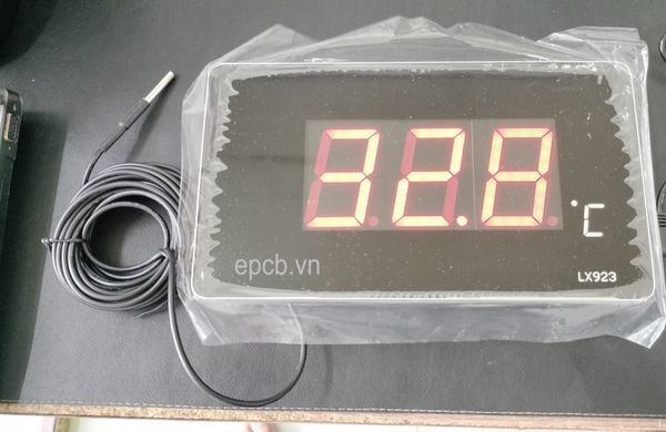 Đồng hồ đo nhiệt độ hiển thị màn hình LED EP-LX923