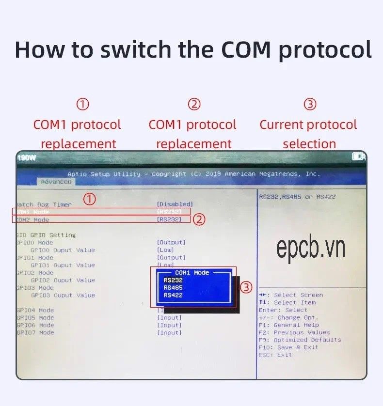 IPCE-I5-8250U Industrial Control Computer - Máy tính công nghiệp