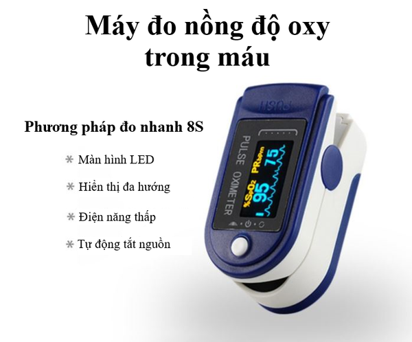 Máy SPO2 đo nồng độ oxy trong máu kẹp đầu ngón tay X88 PRO