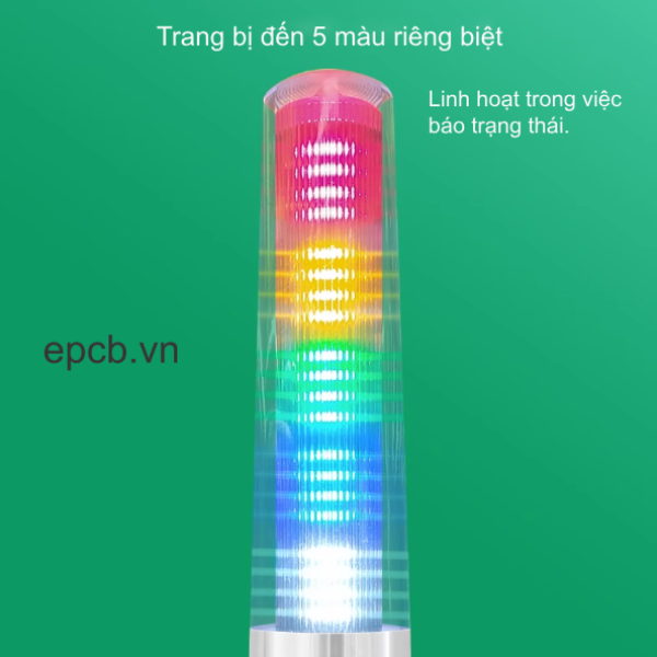Đèn LED tháp tín hiệu nhiều màu LI-M4S-F