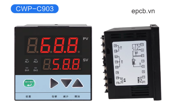 Đồng hồ LED hiển thị giá trị RTC 4-20mA đa chức năng CWP