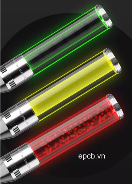 Đèn LED tích hợp 3 màu cảnh báo máy CNC 24V