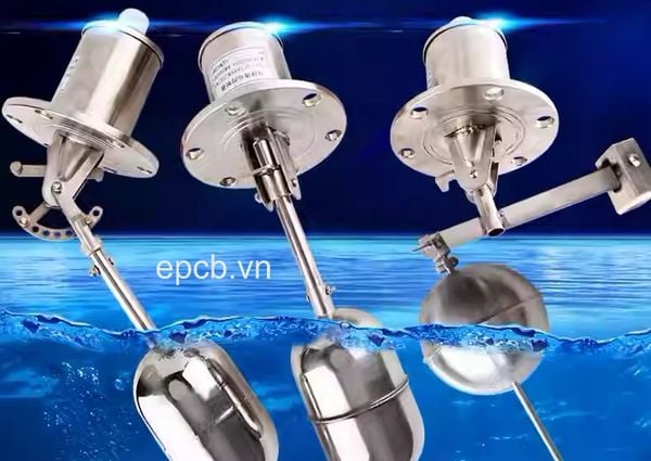 Cảm biến công tắc phao báo mức điện tử UQK-01 UQK-02 UQK-03