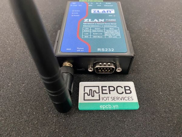 ZLAN7144N2 – Bo chuyen doi RS232/485/422 sang WiFi & Ethernet