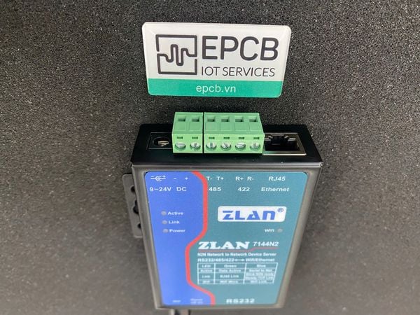 ZLAN7144N2 – Bo chuyen doi RS232/485/422 sang WiFi & Ethernet
