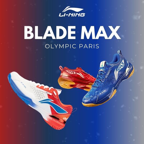 Giày Cầu Lông Chuyên Nghiệp Li-Ning Blade MAX City Edition Paris 2024 – Sự Lựa Chọn Hoàn Hảo Cho Người Chơi Cầu Lông