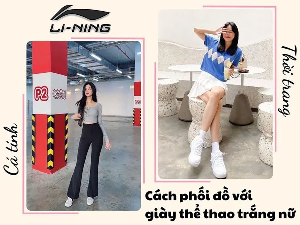 Gợi Ý 15+ Cách Phối Đồ Với Giày Trắng Nữ Cho Nàng Thêm Nổi Bật