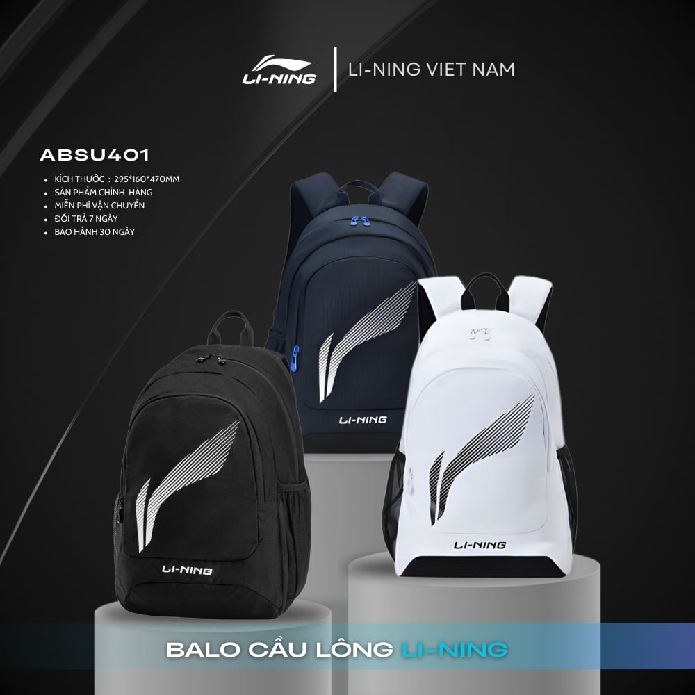 Top 3 Mẫu Balo Cầu Lông Li-Ning Đáng Mua Nhất 2025