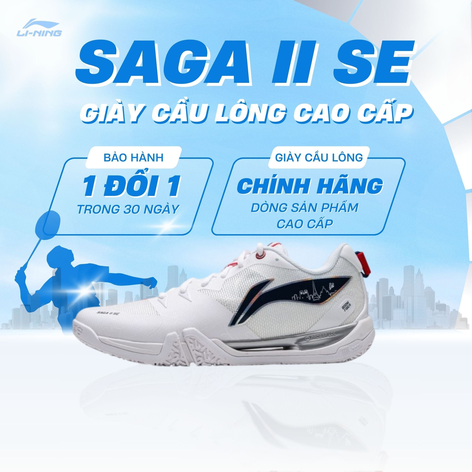 Giày Cầu Lông Saga 2 SE – Hiệu Suất Đỉnh Cao Dành Cho Người Chơi Chuyên Nghiệp