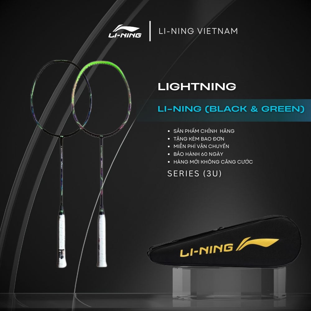 Top sản phẩm dòng vợt Lightning chinh phục người chơi cầu lông