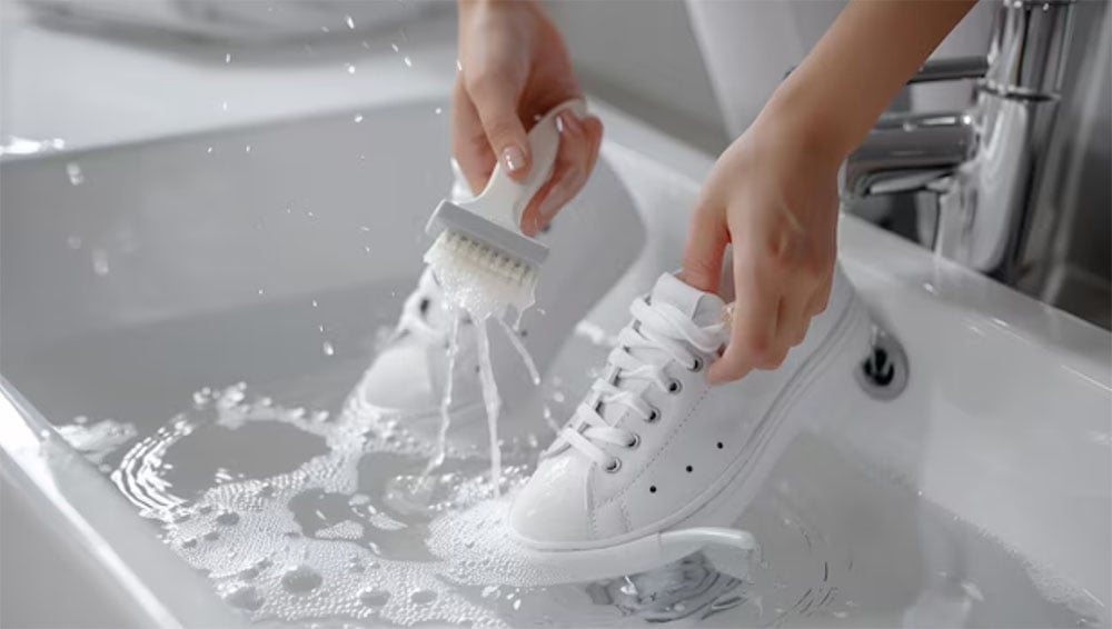 Tổng hợp những cách làm sạch giày trắng đơn giản, hiệu quả tại nhà