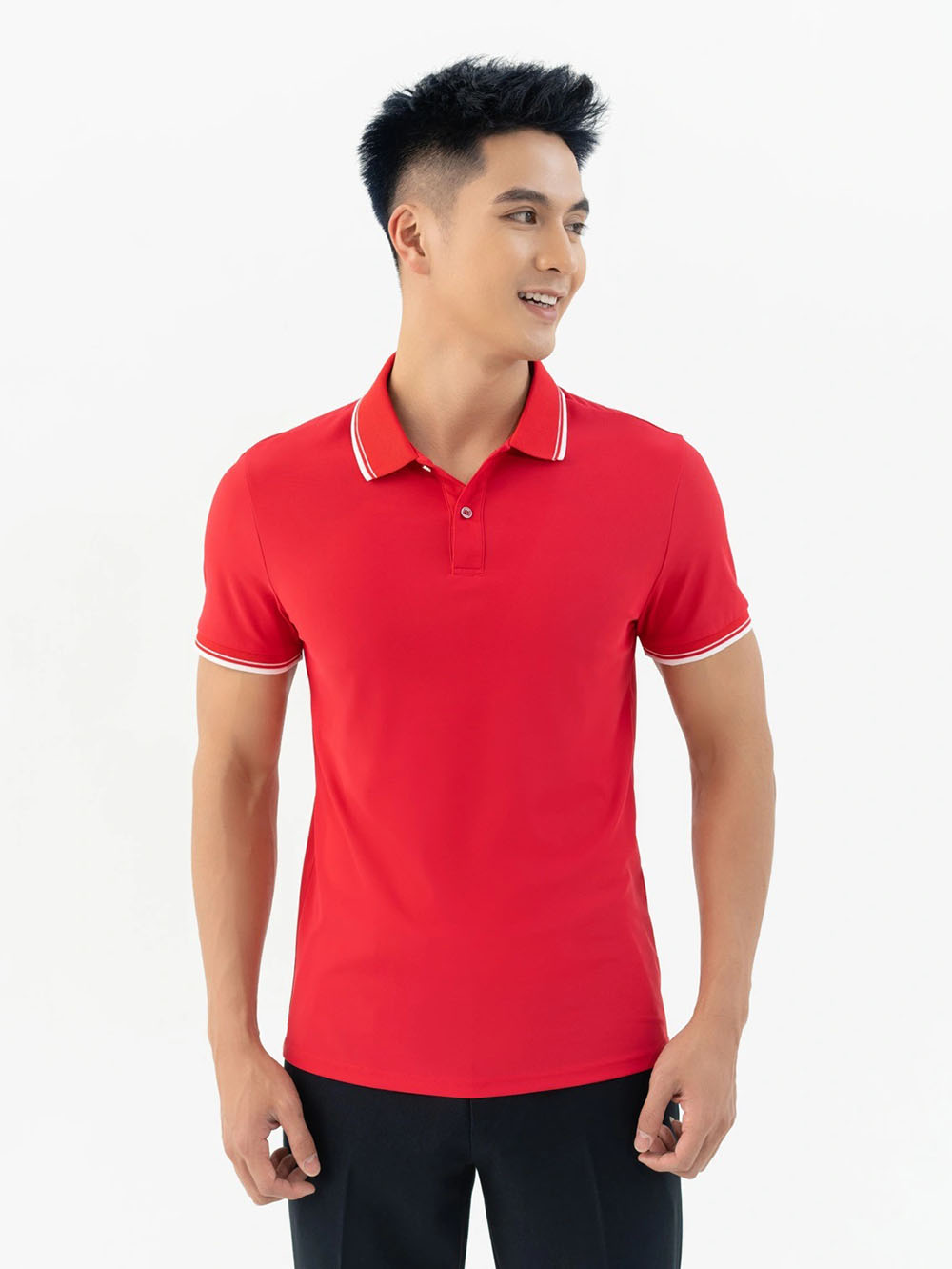 Áo polo chất liệu Airy Cool – Mát lạnh, thoáng khí tối ưu cho mùa hè
