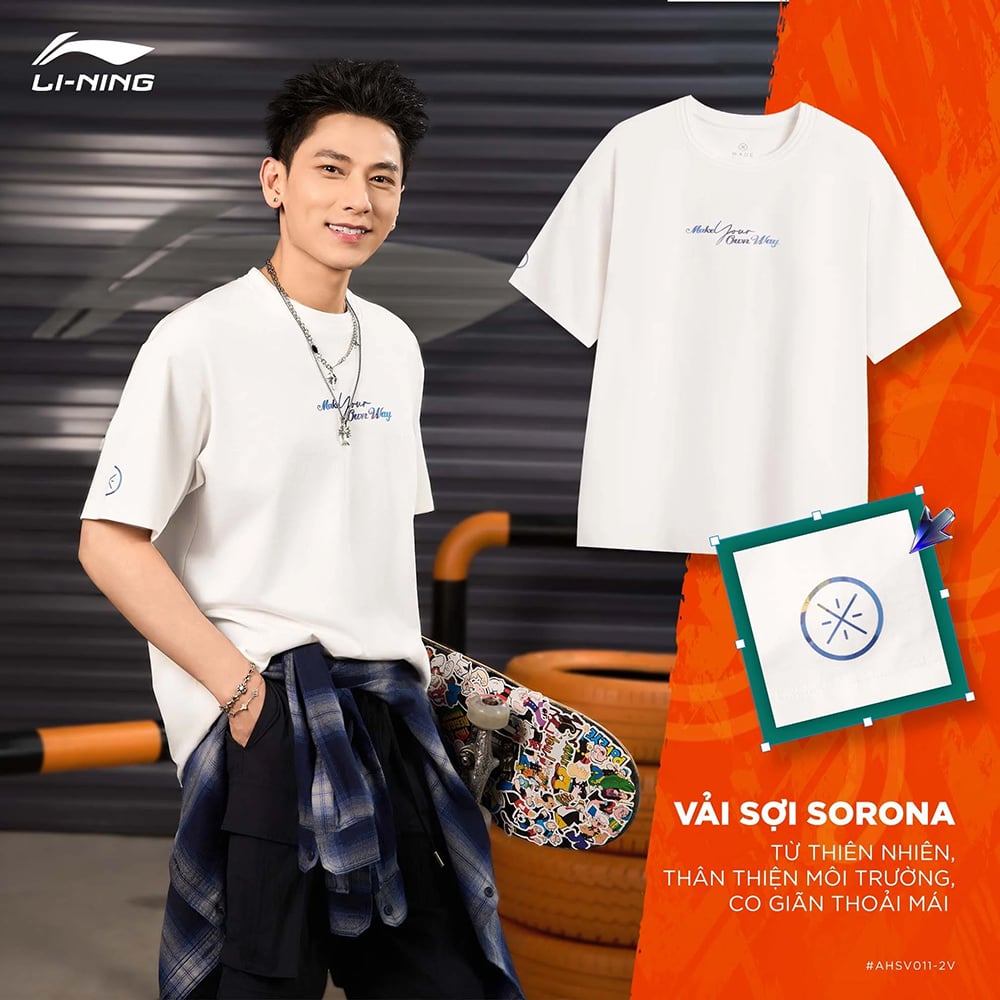 Áo T-shirt Nam Li-Ning AHSV011-2V