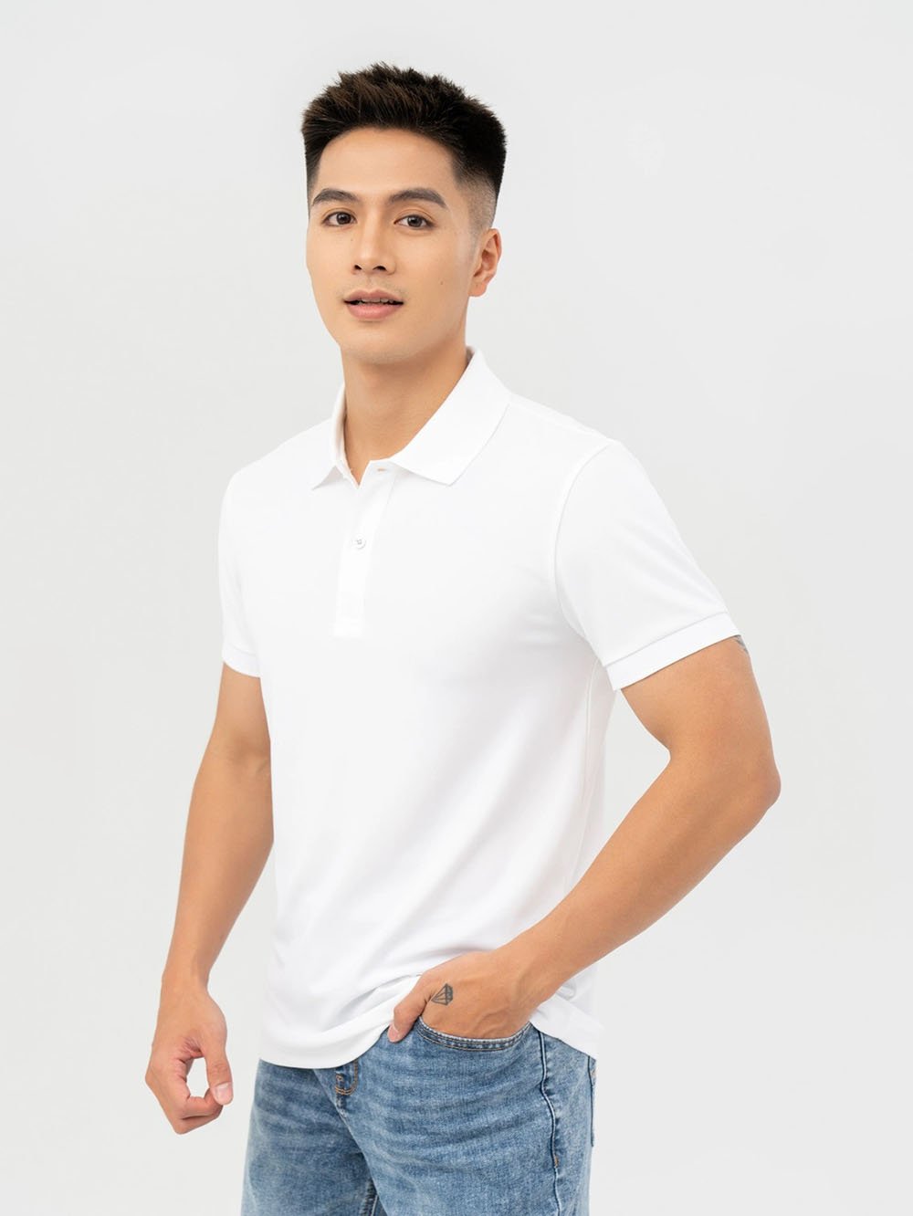 Chất liệu Polo Pique – Bền bỉ, thoáng khí và sang trọng