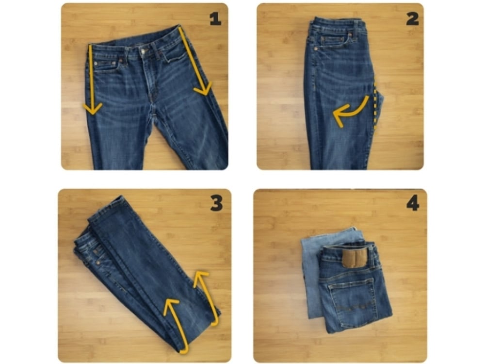 Cách gấp quần theo cách truyền thống – Phương pháp đơn giản, dễ áp dụng cho mọi loại quần