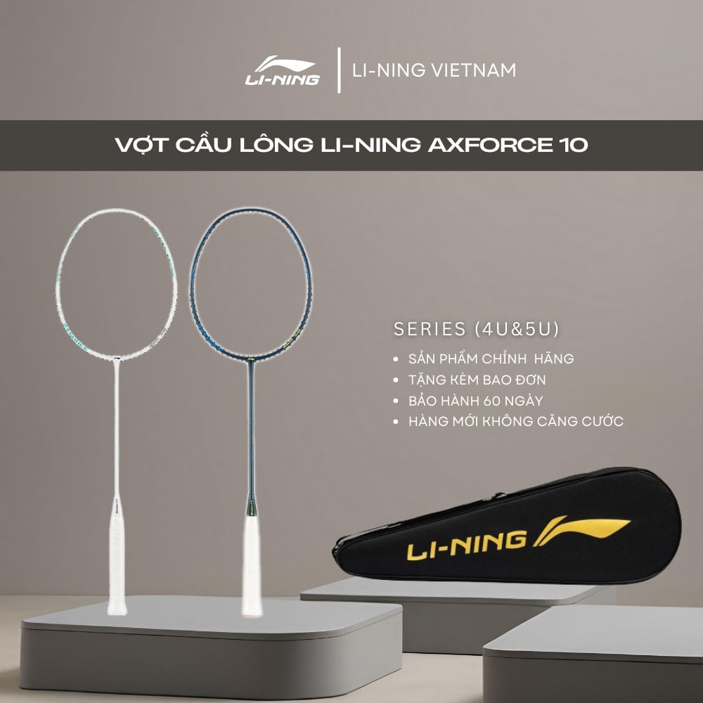 Vợt Cầu Lông Chính Hãng Li-ning AXFORCE 10 (4U & 5U)