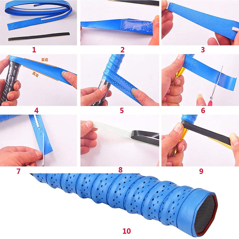 Hướng Dẫn Quấn Cán Vợt Cầu Lông Đúng Cách