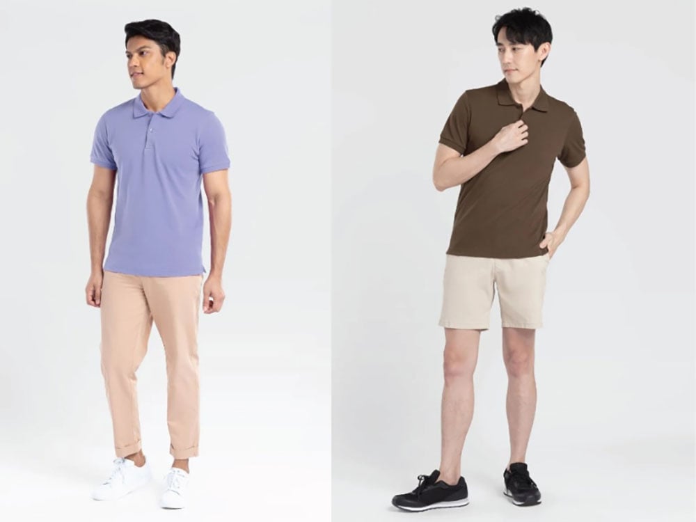 Áo polo cùng giày sneaker – Lựa chọn cho mọi ngày