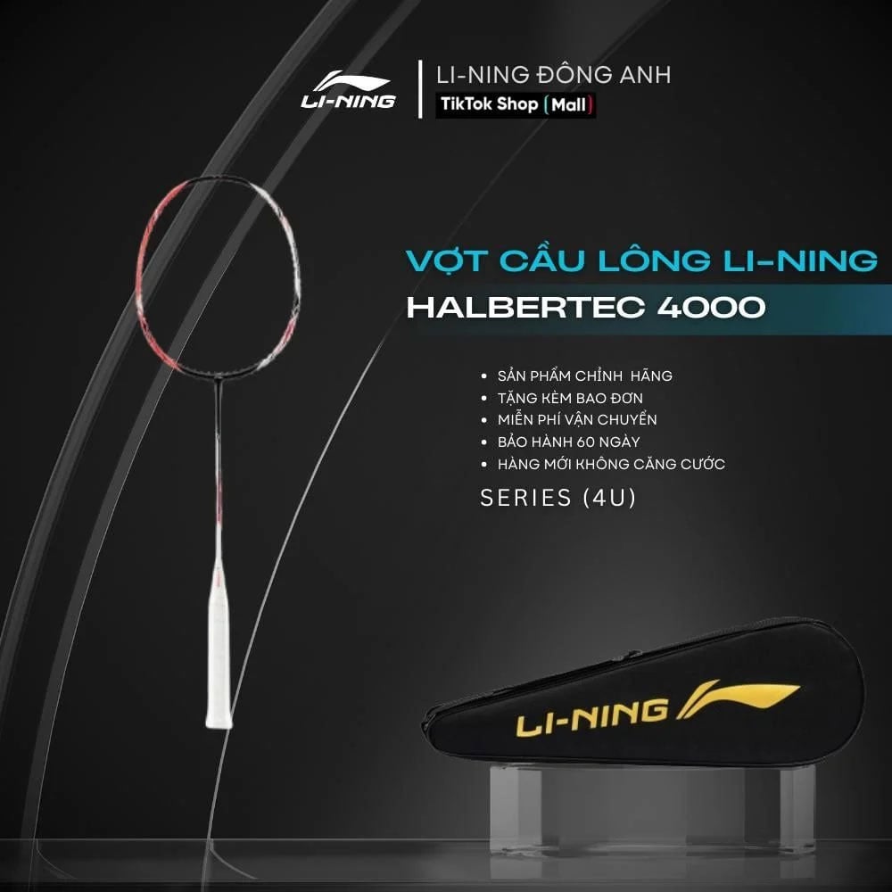 Vợt cầu lông Li-Ning Halbertec 4000 (4U) AYPV009-4