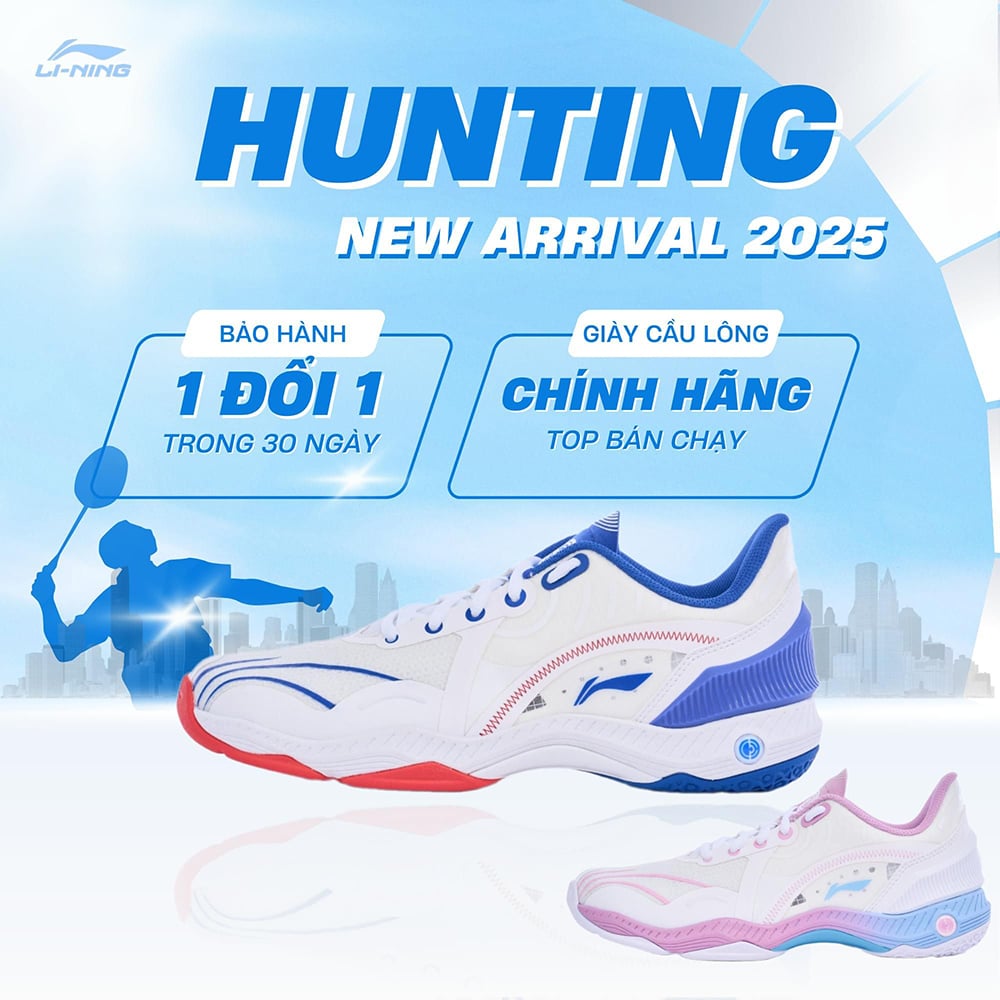 Giày cầu lông&nbsp;Li-Ning HUNTING AYTV025-1