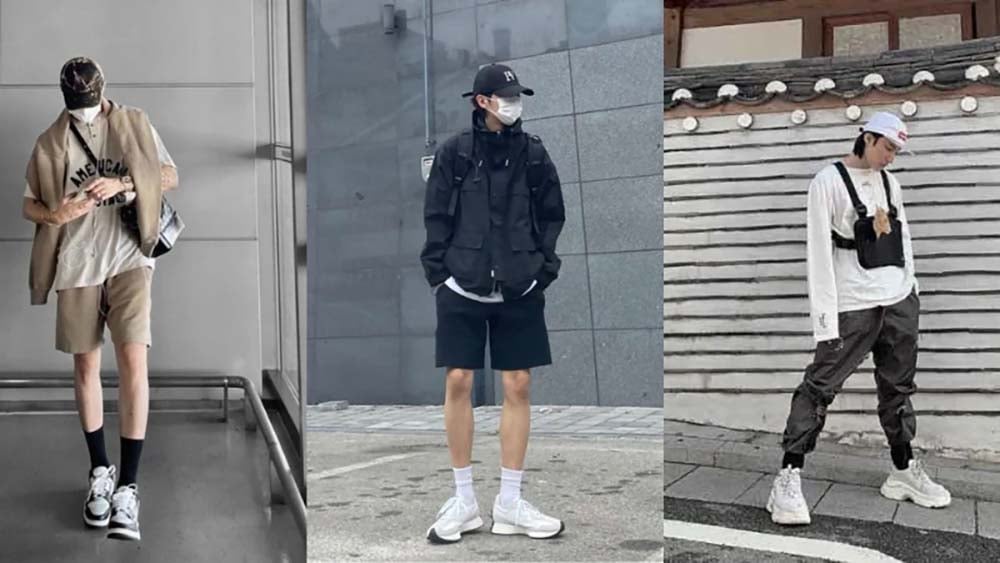 Phối Giày Sneaker Nam Theo Phong Cách Layer Cá Tính