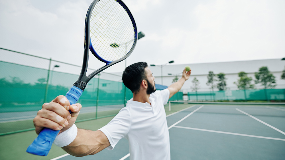 Kỹ thuật đánh tennis thuận tay