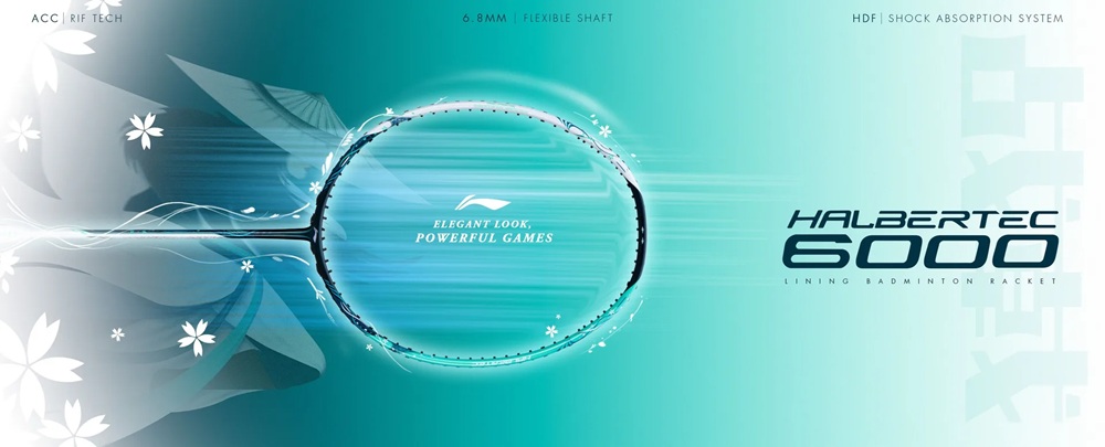 Vợt cầu lông Li-Ning Halbertec 6000 - 4U P-AYPU007-4