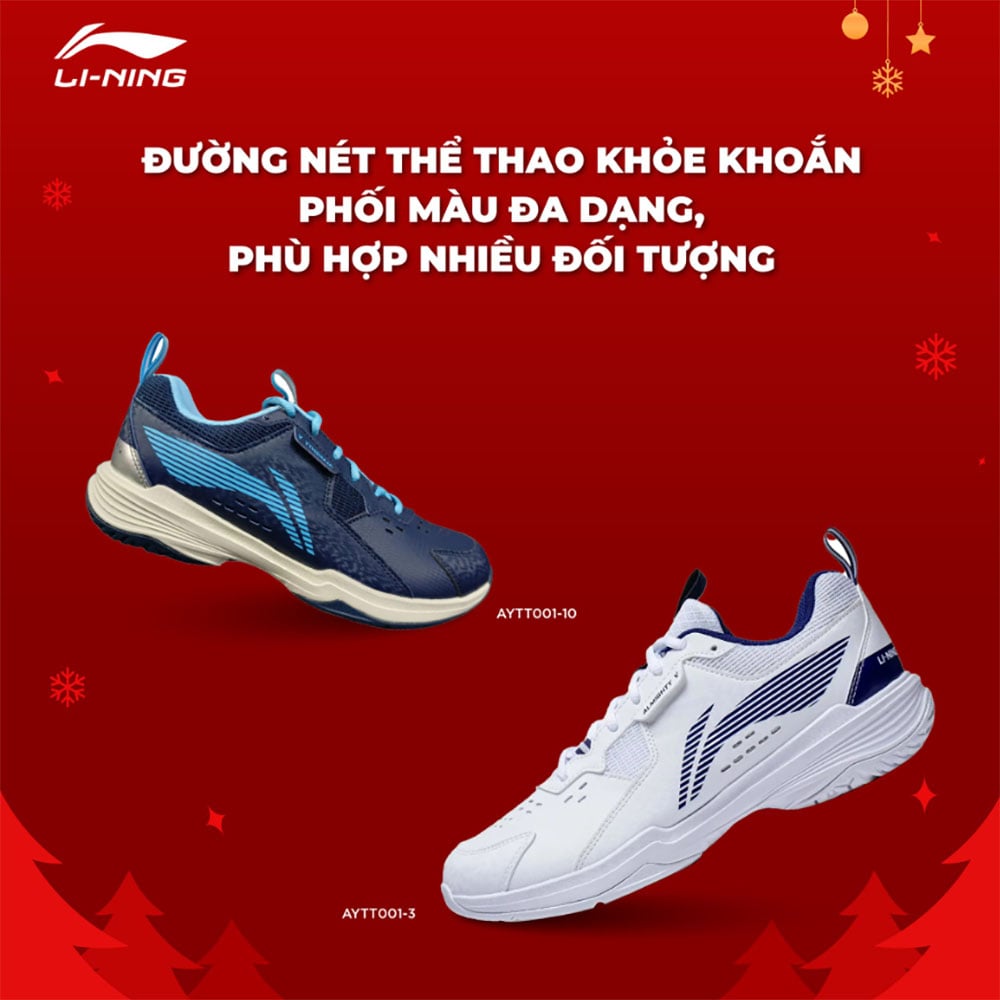 Top 10 đôi giày cầu lông sân bê tông đáng mua nhất hiện nay