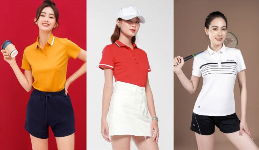 Nguyên tắc khi phối đồ với áo polo nữ