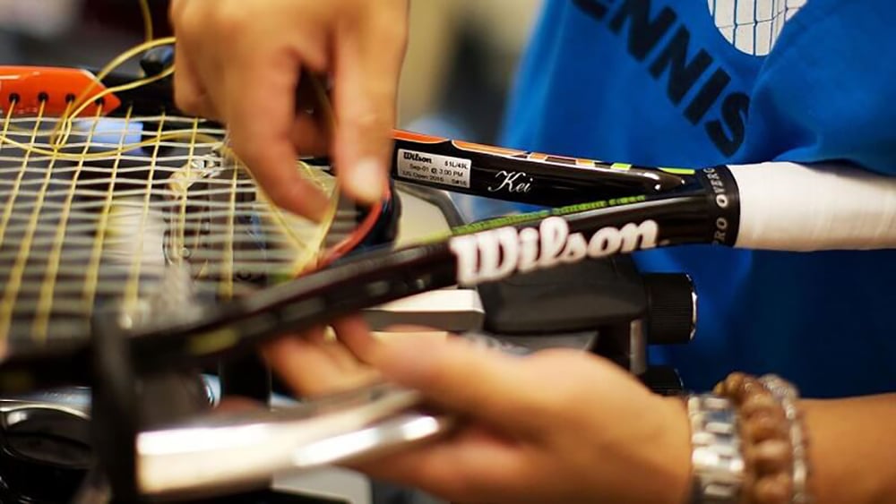 Phân loại vợt tennis theo độ căng dây