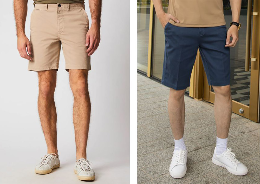 Quần short vải kaki