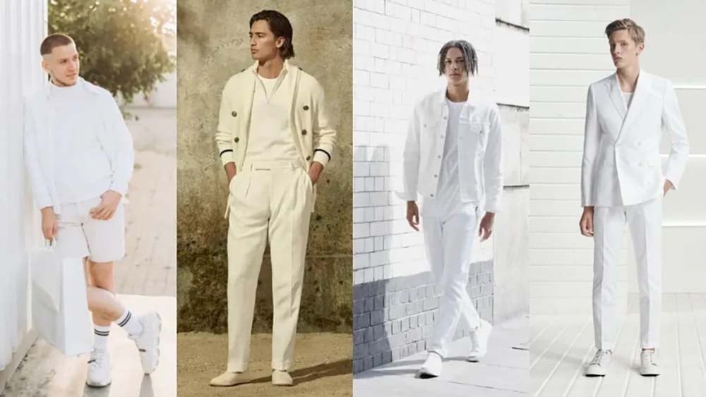 Kết Hợp Sneaker Trắng Với Trang Phục White-on-White