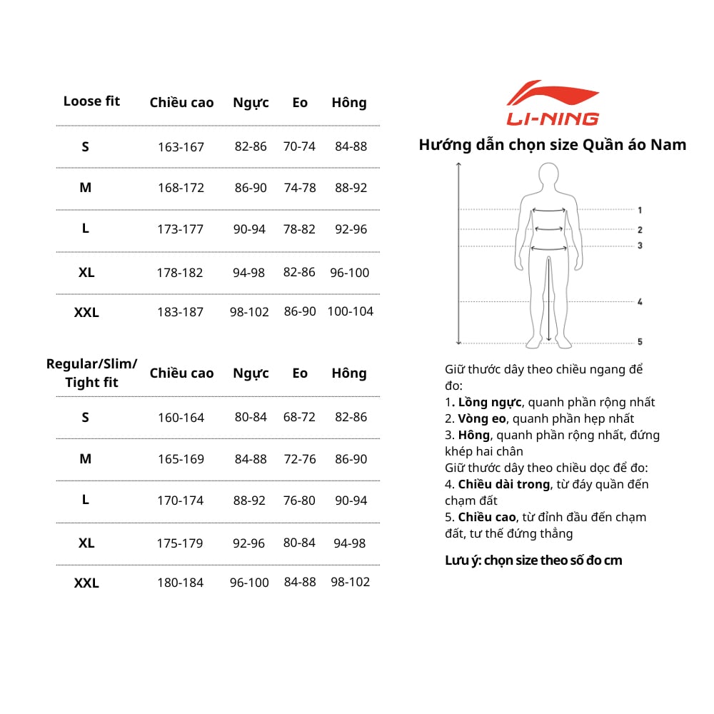 Chọn kích cỡ quần short nam mặc nhà theo dáng người