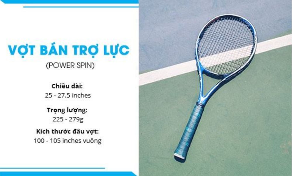 Vợt bán trợ lực (Power Spin)